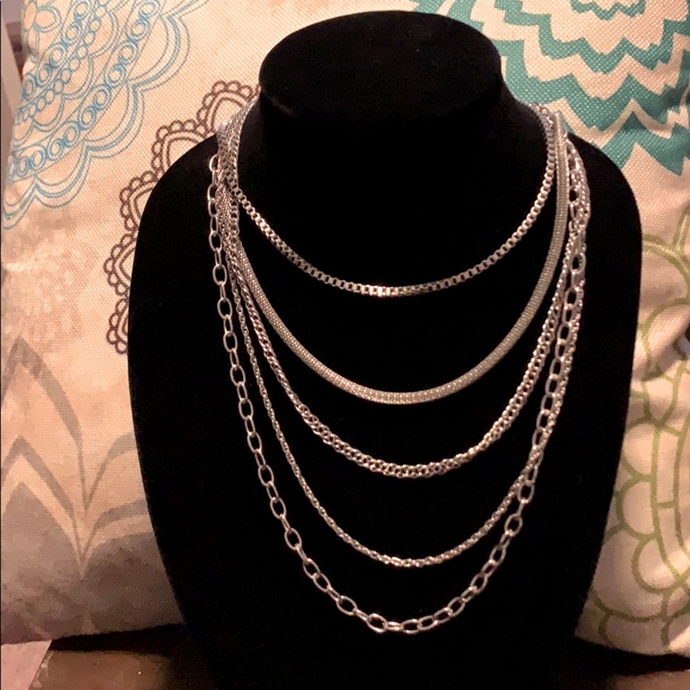 Aldo 5 Strand Necklace